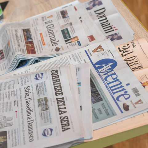 Giornali di varie testate